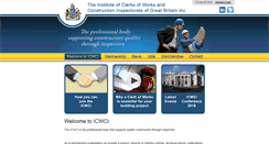 Desktop Screenshot of icwci.org